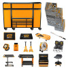 GEARWRENCH 1858 Piece MEGAMOD Mechanics Tool Set in Premium Modular Foam Trays with Tool Storage & Shop Equipment