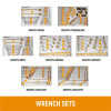 GEARWRENCH 1858 Piece MEGAMOD Mechanics Tool Set in Premium Modular Foam Trays with Tool Storage & Shop Equipment