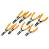 GEARWRENCH 8 Piece Fixed Joint Internal/External Snap Ring Pliers Set