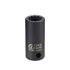 Sunex 3/8" Dr 12mm 12-Pt Semi-Deep Impact Sock