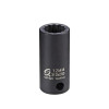 Sunex 3/8" Dr 12mm 12-Pt Semi-Deep Impact Sock