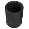 Sunex 1/2 in. Drive 12-Point Impact Socket, 20mm
