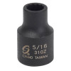 Sunex 3/8 in. Drive 12-Point Impact Socket, - SUN310Z