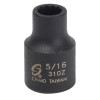 Sunex 3/8 in. Drive 12-Point Impact Socket, - SUN310Z