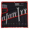 SUNEX 14 Pc. SAE Full Polish V-Groove Combi Wrench Set
