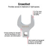 SUNEX 14 Piece 1/2 inch Drive. Jumbo SAE Crowfoot Wrench Set