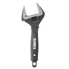SUNEX 12 Inch Wide Jaw Adjustable Wrench 2-5/16 Inch (60mm)