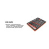 SUNEX 13 Pc. V-Groove Metric Wrench Set in EVA Foam 7mm-19mm