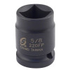 SUNEX SOC 5/8 1/2D IMP PIPE PLG BLK