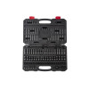SUNEX 1/4" DR 74 PC SAE/ MET MASTER IMPACT SET