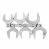 SUNEX 6 Pc 1/2" Dr Full Polish SAE Jumbo Crowfoot Wrench