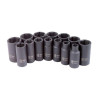 SUNEX 14-Piece 3/8 in. Drive Metric Mid-Dep
