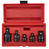 SUNEX IMP SET 5PC 3/8 AND 1/2DR ADAPT AND UNIV JOINT