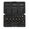SUNEX IMPACT SOCKET SET 1/4 DR. 23PC MASTER MAGNETIC