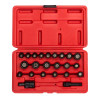 SUNEX IMPACT SOCKET SET 1/4 DR. 23PC MASTER MAGNETIC
