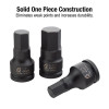 SUNEX 3/4" DR. 5PC SAE IMPACT HEX DRIVER SET