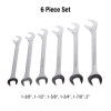 SUNEX SAE Jumbo Angle Head Wrench Set - 6 Piece