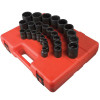 SUNEX 26-Piece 1/2 in. Drive 12-Point Metri