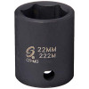 SUNEX SOC 22MM 1/2D IMP 6PT
