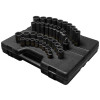 SUNEX 39PC 1/2"DR METRIC MASTER IMPACT SOCKET SET