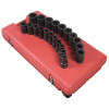 SUNEX 1" Drive 21 Piece SAE Deep Impact Socket Set
