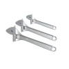 SUNEX 6 inch 8 inch 10 inch Adjustable Wrench Set