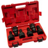 SUNEX 6 PC 1" DR SAE HEX DRIVER IMPACT SET