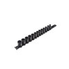 SUNEX 3/8" Dr. Metric Impact Socket Set on Rail