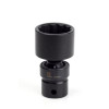 SUNEX SOC 1-1/8 1/2D IMP UNIV 12PT BLK