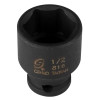 SUNEX SOC 1/2 1/4D IMP 6PT BLK