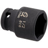 SUNEX SOC 1/2 1/4D IMP 6PT BLK