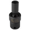 SUNEX SOC 1/4 1/4D IMP UNIV 6PT BLK