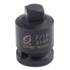 SUNEX SOC 7/16 1/2D IMP PIPE PLG MALE BLK