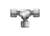 Parker CPI Stainless Steel Union Tee for Fractional Tube