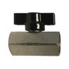 Midland F x F Mini Ball Valve with Tee Handle and Viton Seals