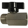 Midland Brass Male x Female Mini Ball Valve with Tee Handle