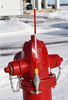 E-Z Flex Fiberglass Hydrant Marker – Red & White