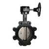 Midland Lug-Style Gear Handle Butterfly Valve Ductile Iron Buna-N Seat