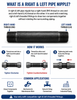 Standard Black Steel Right & Left Pipe Nipple, Schedule 40, Threaded Both Ends - How it works