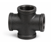 150# Black Malleable Iron Pipe Cross