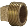 Midland 1/2" Bronze RB Cored Plug Domestic Fitting