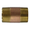 Midland 1-1/2" Red Brass Nipple