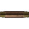 Midland 3/8" Sch 80 Red Brass Nipples