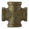 Midland Red Brass Cross Fitting