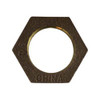 Midland 1-1/2" Red Brass Hex Locknut