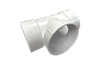 Normandy 4" Solvent Weld SDR35 Threaded Cleanout Tee