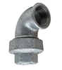 300# Galvanized Ductile Iron Union Elbow