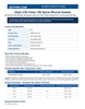 Class 300 CGI 304 Stainless Steel Spiral Wound Gasket Technical Data Sheet