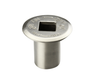Pro-Flex HearthMaster Brushed Nickel Keyed Gas Valve Flange