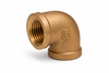 Charman lead-free bronze 90 degree threaded elbow with female NPT connections